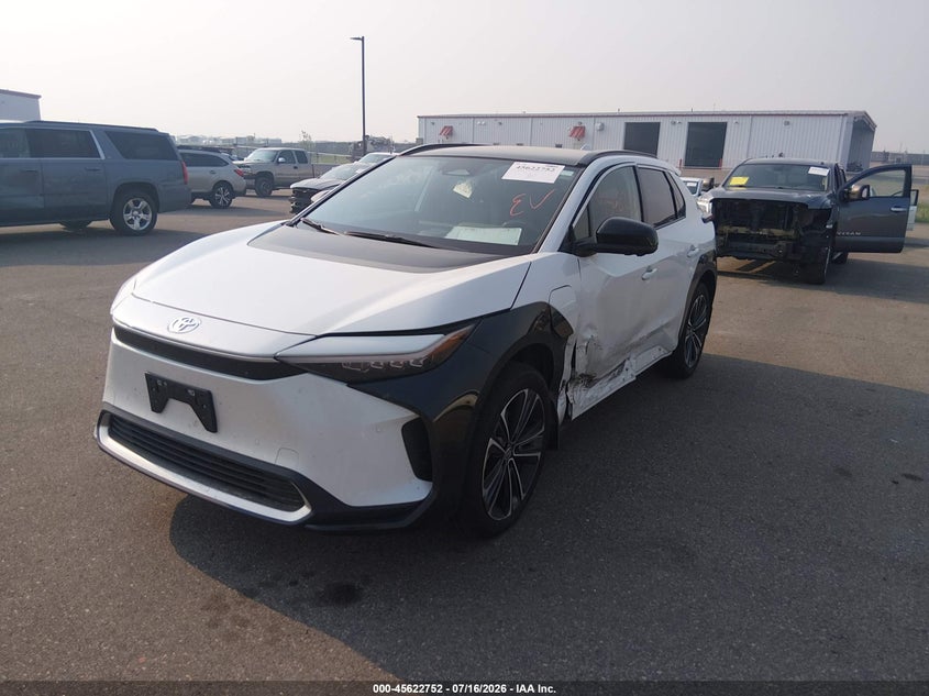 Vin: jtmabaca2sa105029, lot: 46121218, toyota bz4x limited 20252