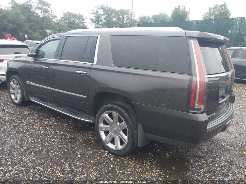 Vin: 1gys4hkj3jr164089, lot: 46121231, cadillac escalade esv luxury 20183