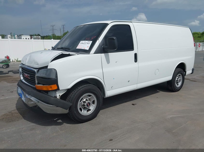 Vin: 1gtw7aff4h1908304, lot: 46121259, gmc savana 2500 work van 20172