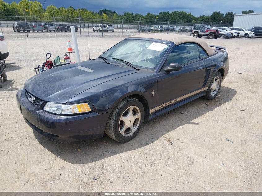 2001 FORD MUSTANG CABRIO 3.8L V-6 193HP