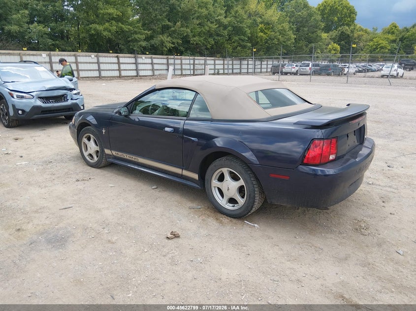 2001 FORD MUSTANG CABRIO 3.8L V-6 193HP