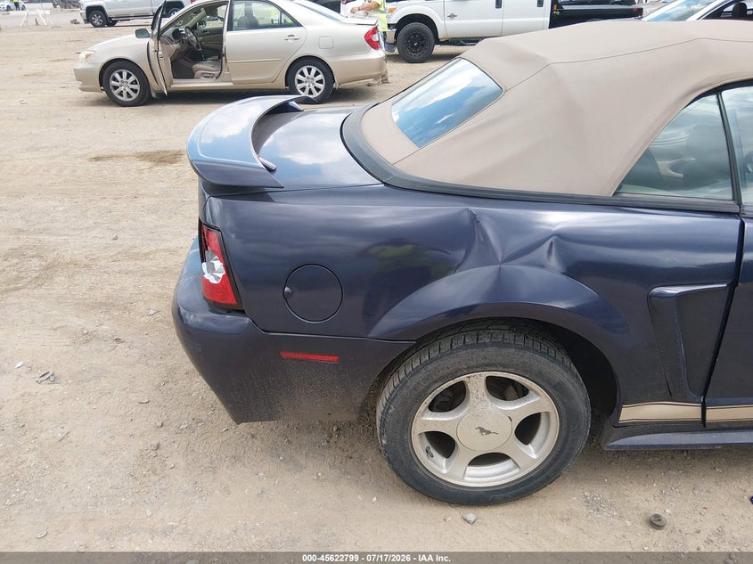 2001 FORD MUSTANG CABRIO 3.8L V-6 193HP