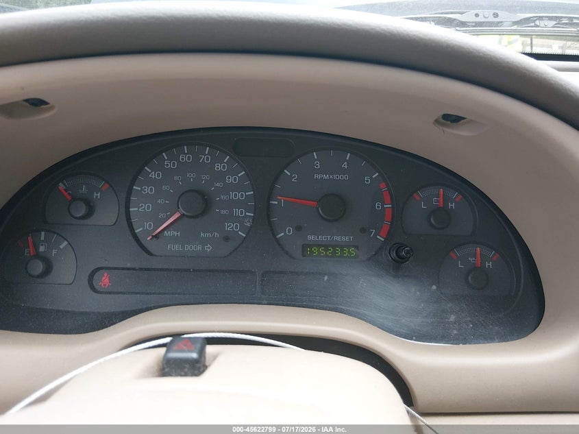 2001 FORD MUSTANG CABRIO 3.8L V-6 193HP