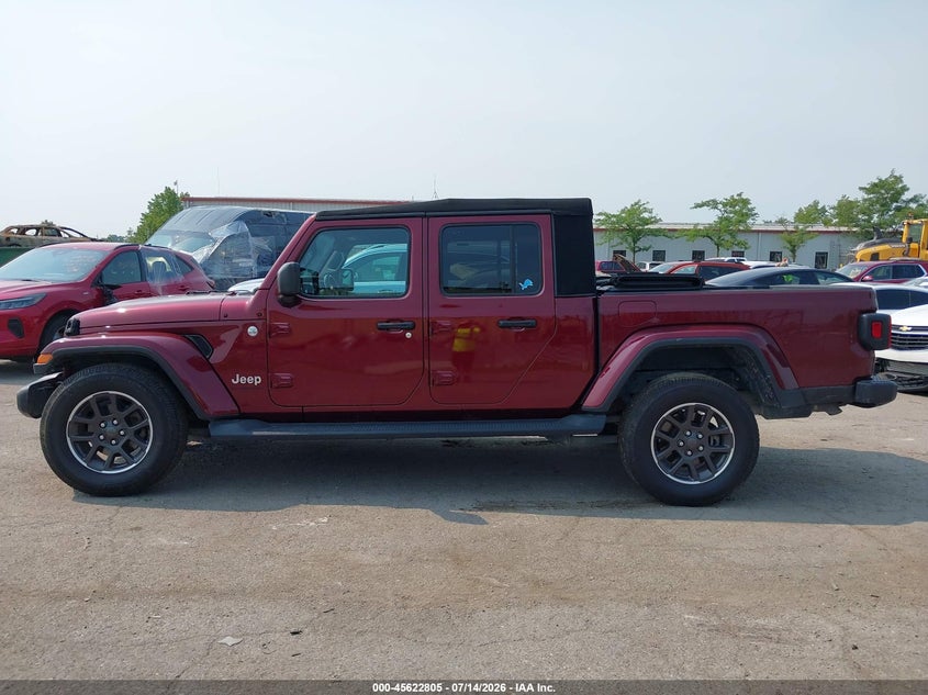 2021 Jeep Gladiator Overland 4X4 VIN: 1C6HJTFG8ML546868 Lot: 45622805
