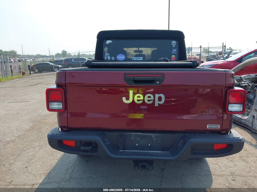 2021 Jeep Gladiator Overland 4X4 VIN: 1C6HJTFG8ML546868 Lot: 45622805