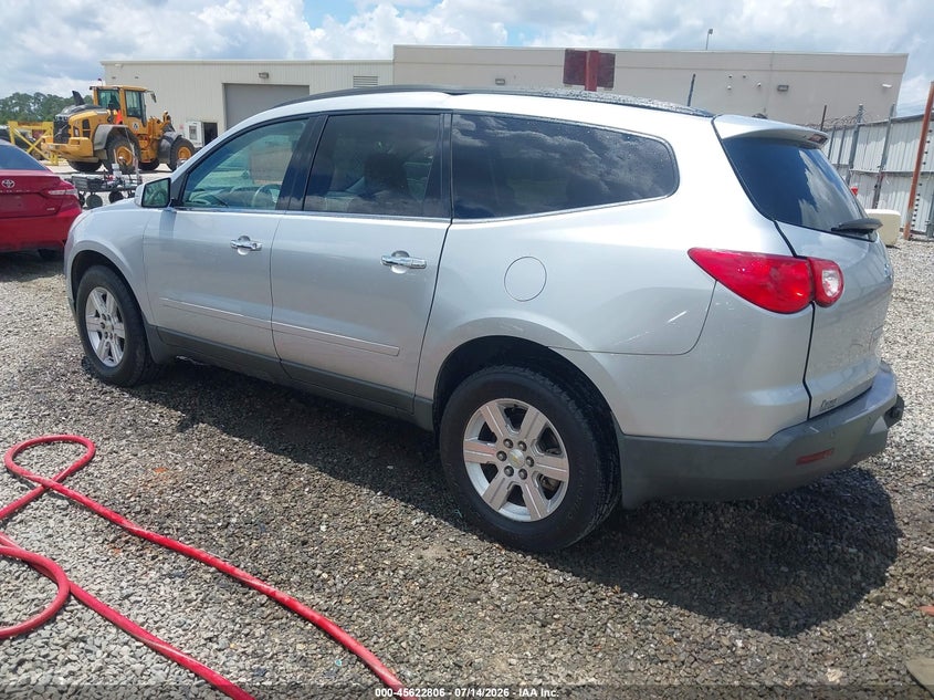 Vin: 1gnkrjed8cj235641, lot: 46121272, chevrolet traverse lt w/2lt 20123