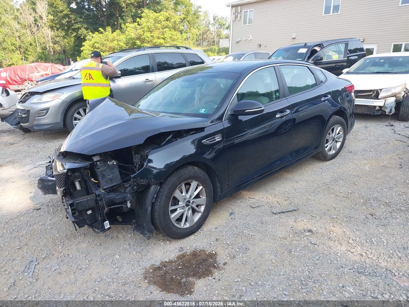 Vin: 5xxgt4l33gg112061, lot: 46121282, kia optima lx 20162