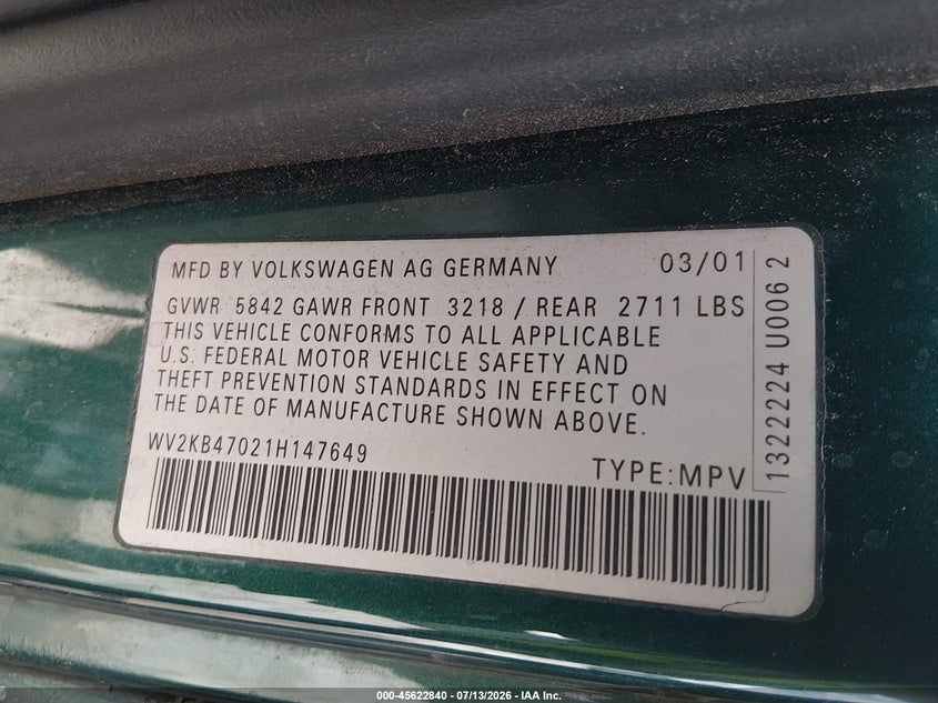 AtlanticExpress - Volkswagen Eurovan