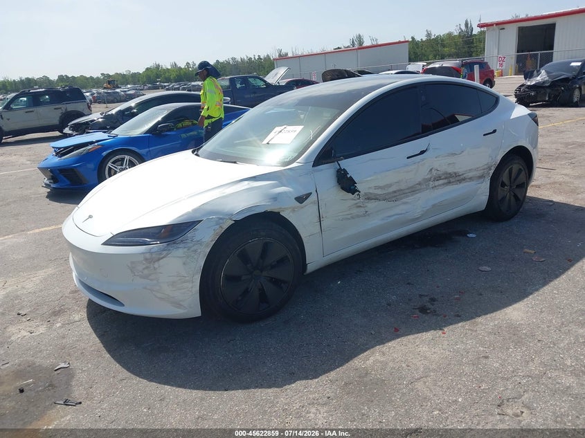 Vin: 5yj3e1ea5tf172410, lot: 46121325, tesla model 3 premium rear-wheel drive/rear-wheel drive 20262