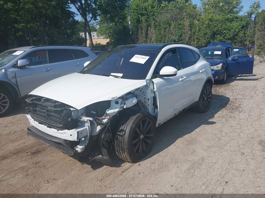 Vin: sadfp2fxxl1z77249, lot: 46121333, jaguar e-pace se p250 awd automatic 20202