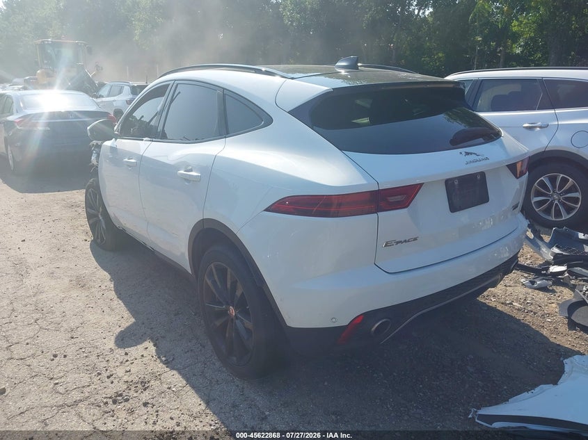 Vin: sadfp2fxxl1z77249, lot: 46121333, jaguar e-pace se p250 awd automatic 20203