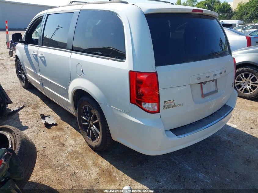 Vin: 2c4rdgeg4hr786736, lot: 46121340, dodge grand caravan gt 20173