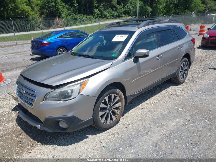Vin: 4s4bsancxg3322211, lot: 46121341, subaru outback 2.5i limited 20162