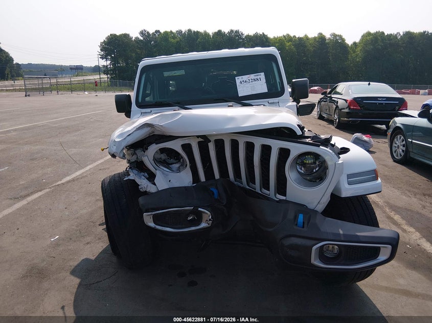 2023 Jeep Wrangler 4Xe Sahara 4X4 VIN: 1C4JJXP68PW604293 Lot: 45622881
