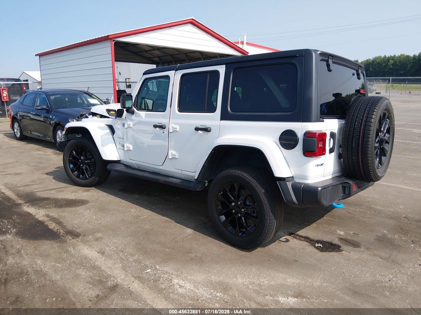 2023 Jeep Wrangler 4Xe Sahara 4X4 VIN: 1C4JJXP68PW604293 Lot: 45622881