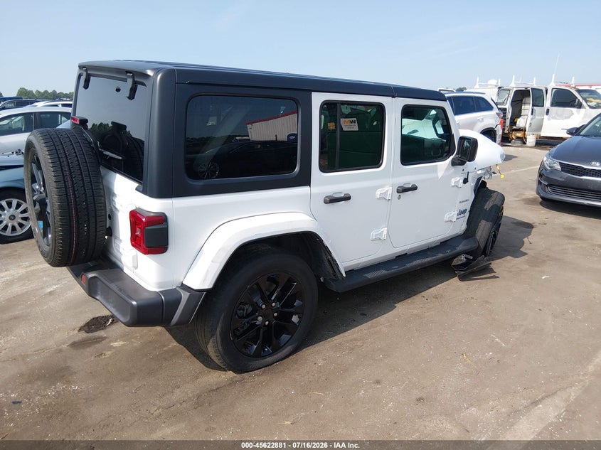 2023 Jeep Wrangler 4Xe Sahara 4X4 VIN: 1C4JJXP68PW604293 Lot: 45622881
