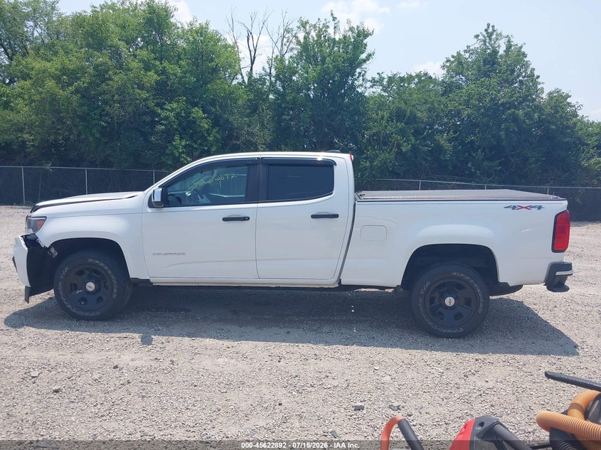 2021 Chevrolet Colorado Wt VIN: 1GCGTBEN0M1245029 Lot: 45622892