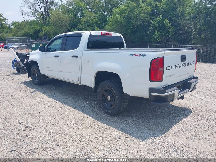Vin: 1gcgtben0m1245029, lot: 46121358, chevrolet colorado wt 20213