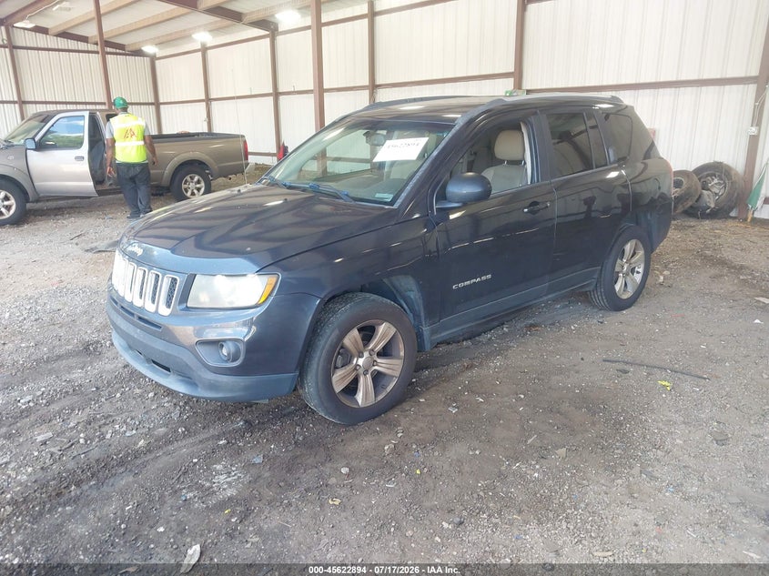 Vin: 1c4njcbbxgd514315, lot: 46121360, jeep compass sport 20162