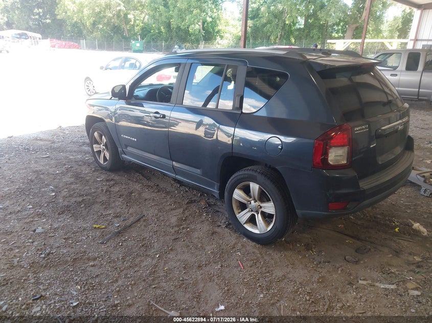 Vin: 1c4njcbbxgd514315, lot: 46121360, jeep compass sport 20163