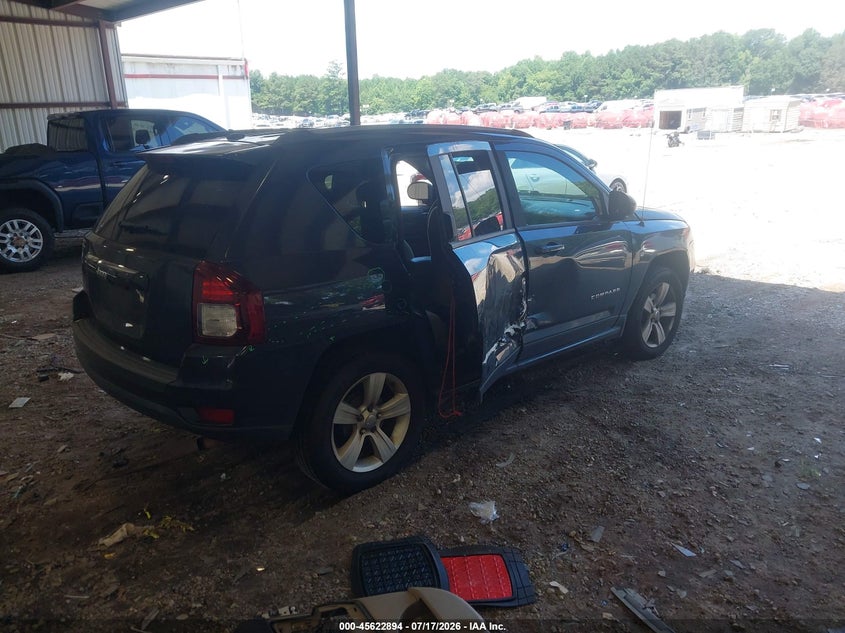 Vin: 1c4njcbbxgd514315, lot: 46121360, jeep compass sport 20164