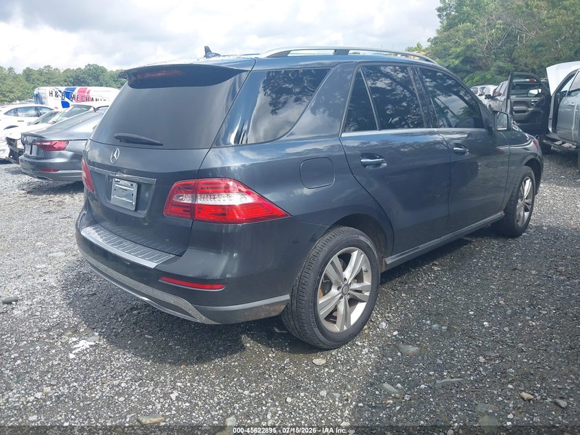 Vin: 4jgda5jb3da118289, lot: 46121361, mercedes-benz ml 350 20134