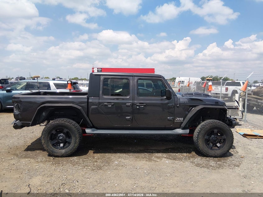 2022 Jeep Gladiator Overland 4X4 VIN: 1C6HJTFG5NL101442 Lot: 45622951