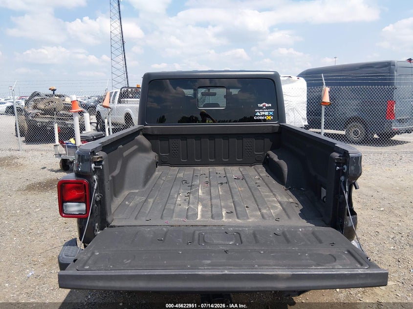 2022 Jeep Gladiator Overland 4X4 VIN: 1C6HJTFG5NL101442 Lot: 45622951