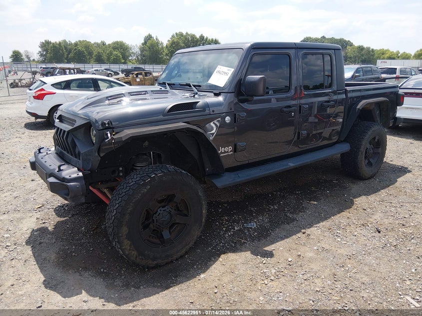 2022 Jeep Gladiator Overland 4X4 VIN: 1C6HJTFG5NL101442 Lot: 45622951
