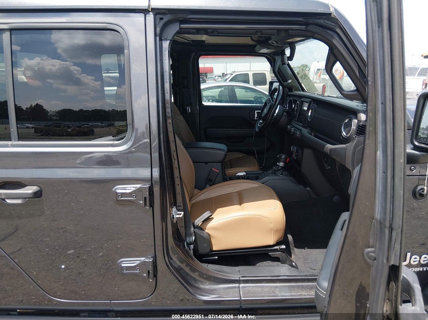 2022 Jeep Gladiator Overland 4X4 VIN: 1C6HJTFG5NL101442 Lot: 45622951