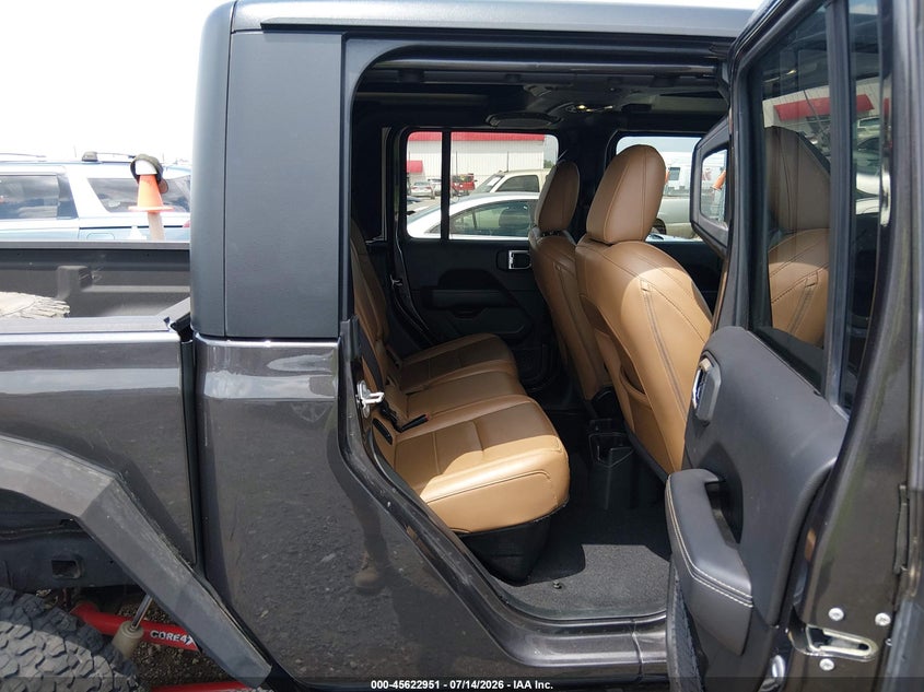 2022 Jeep Gladiator Overland 4X4 VIN: 1C6HJTFG5NL101442 Lot: 45622951