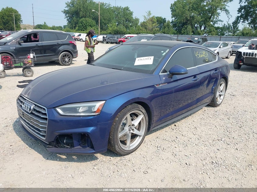 Vin: wauencf5xja030661, lot: 46121420, audi a5 2.0t premium 20182