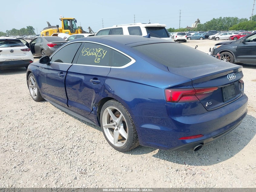 Vin: wauencf5xja030661, lot: 46121420, audi a5 2.0t premium 20183