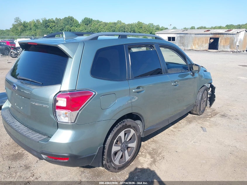 Vin: jf2sjaec2jh576031, lot: 46121422, subaru forester 2.5i premium 20184