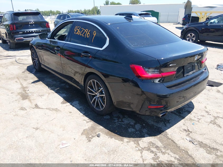 Vin: 3mw5r7j09l8b24116, lot: 46121435, bmw 330i xdrive 20203