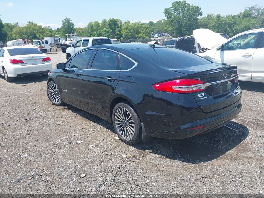 2018 FORD FUSION HYBRID auction photo 3