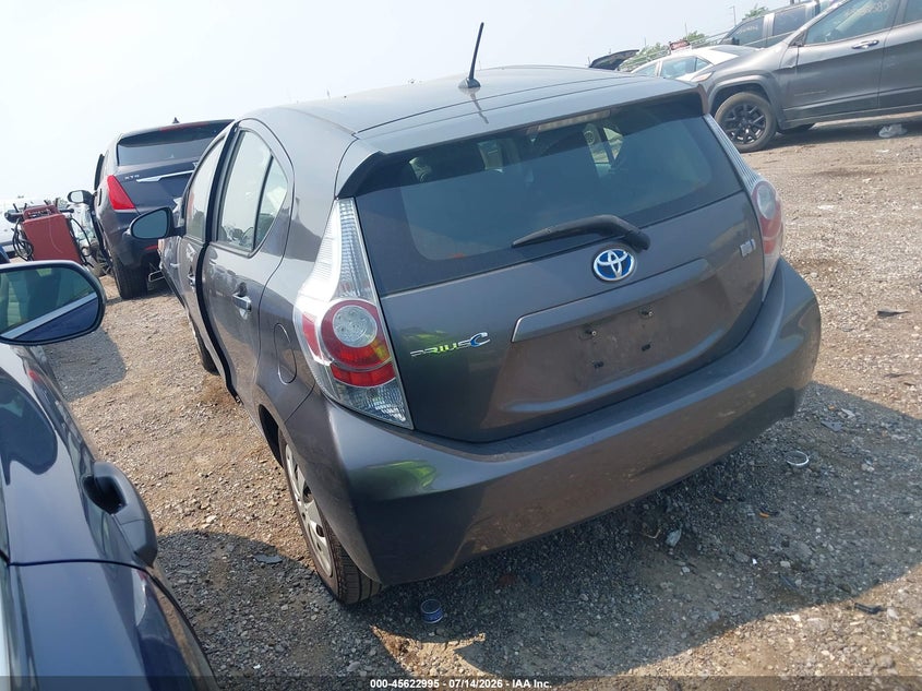 2014 Toyota Prius C Two VIN: JTDKDTB38E1567340 Lot: 45622995