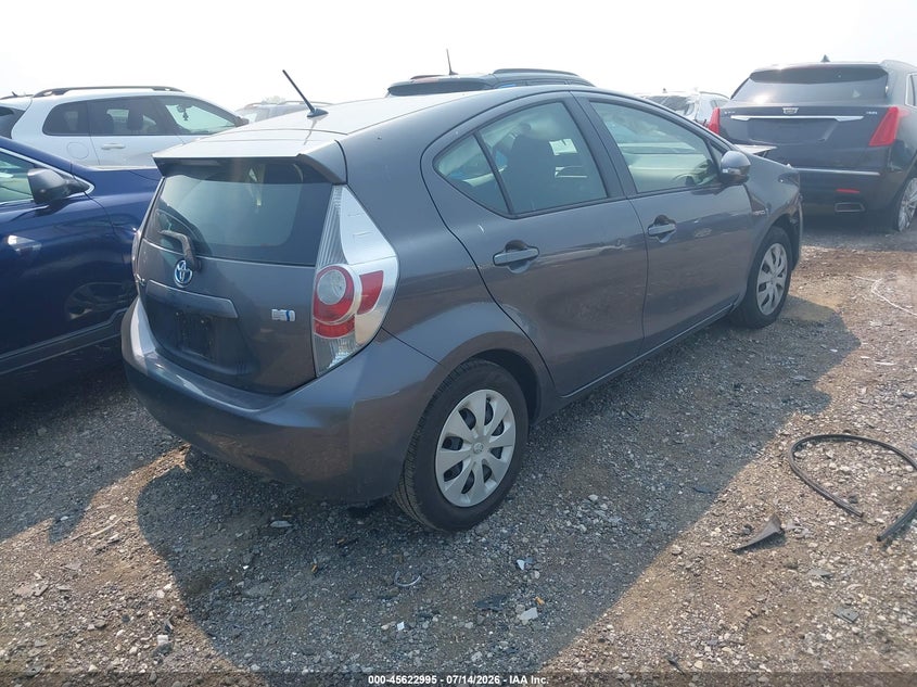 2014 Toyota Prius C Two VIN: JTDKDTB38E1567340 Lot: 45622995