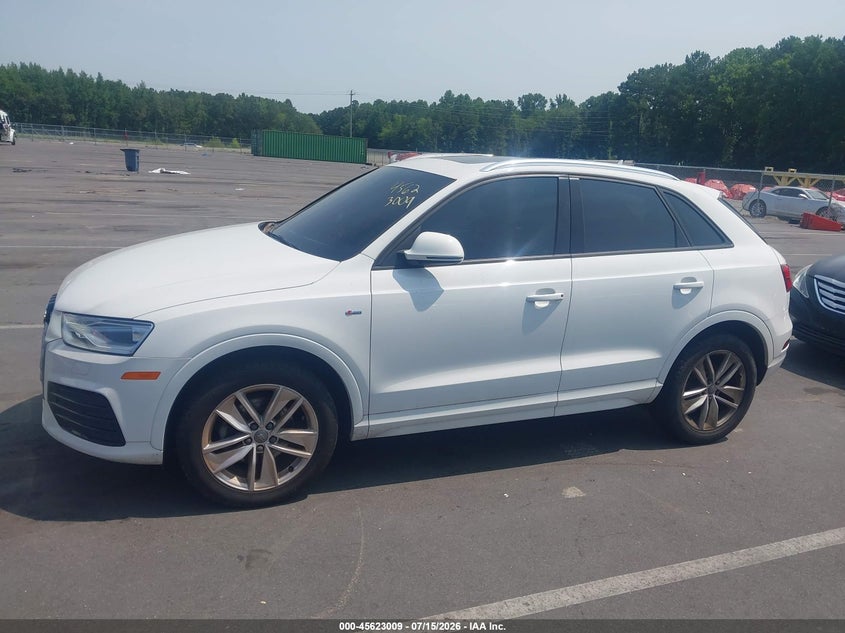 2018 Audi Q3 2.0T Premium/2.0T Sport Premium VIN: WA1BCCFS8JR018487 Lot: 45623009