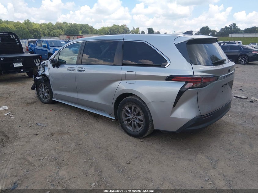 2021 TOYOTA SIENNA VAN 2.5L I-4 DI, DOHC, VVT, 189HP