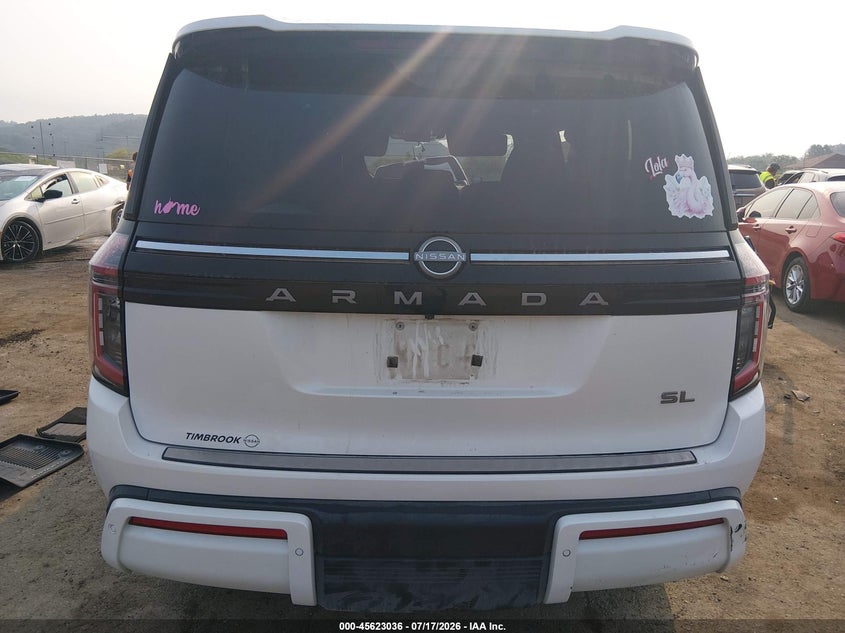 2026 Nissan Armada Sl VIN: JN8AY3BB8T9123529 Lot: 45623036