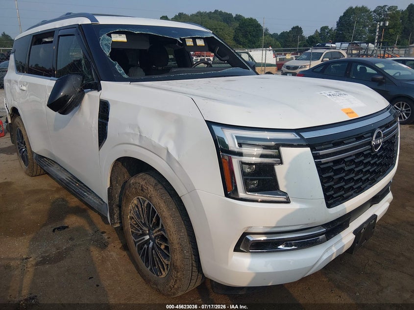Vin: jn8ay3bb8t9123529, lot: 46121502, nissan armada sl 2026 img_1