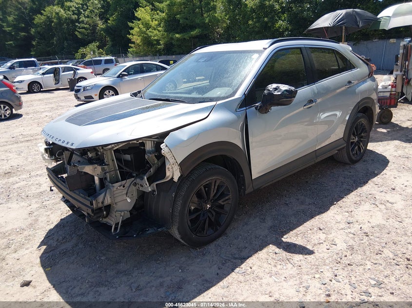 Vin: ja4atvaa9rz056876, lot: 46121511, mitsubishi eclipse cross black edition s-awc/le s-awc/ralliart s-awc/se s-awc 20242