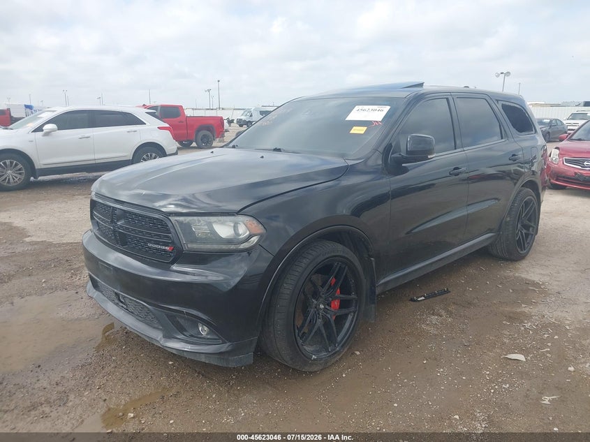 Vin: 1c4sdjct6ec391380, lot: 46121512, dodge durango r/t 20142