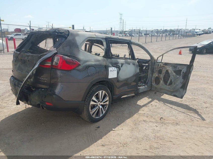 Vin: 4s4wmapd1n3465028, lot: 46121540, subaru ascent limited 20224