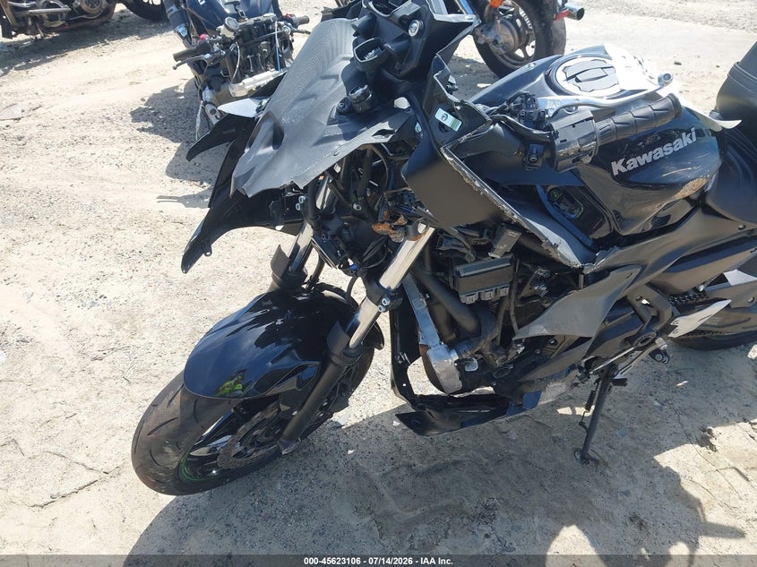 2025 Kawasaki Ex650 R VIN: ML5EXER19SDAG0762 Lot: 45623106