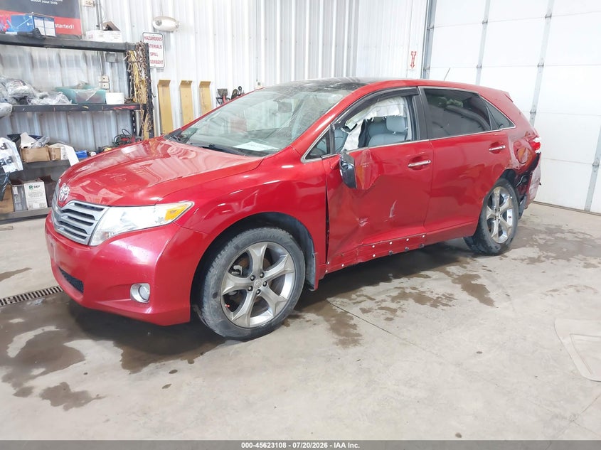 Vin: 4t3bk3bb7bu052257, lot: 46121574, toyota venza base v6 20112
