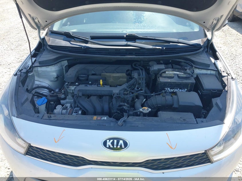 2020 Kia Rio Lx VIN: 3KPA24AD1LE263066 Lot: 45623114