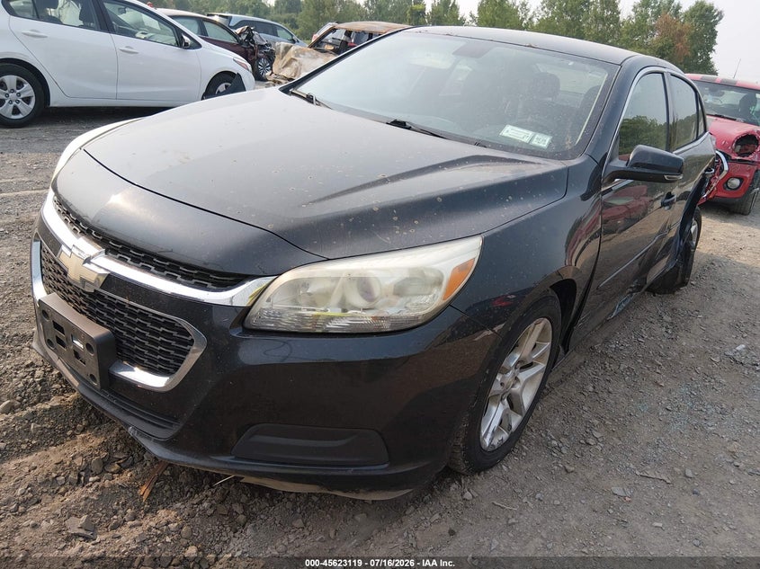 2015 Chevrolet Malibu, По кругу, IAAI, VIN 1G11C5SL5FF101906 — фото 2