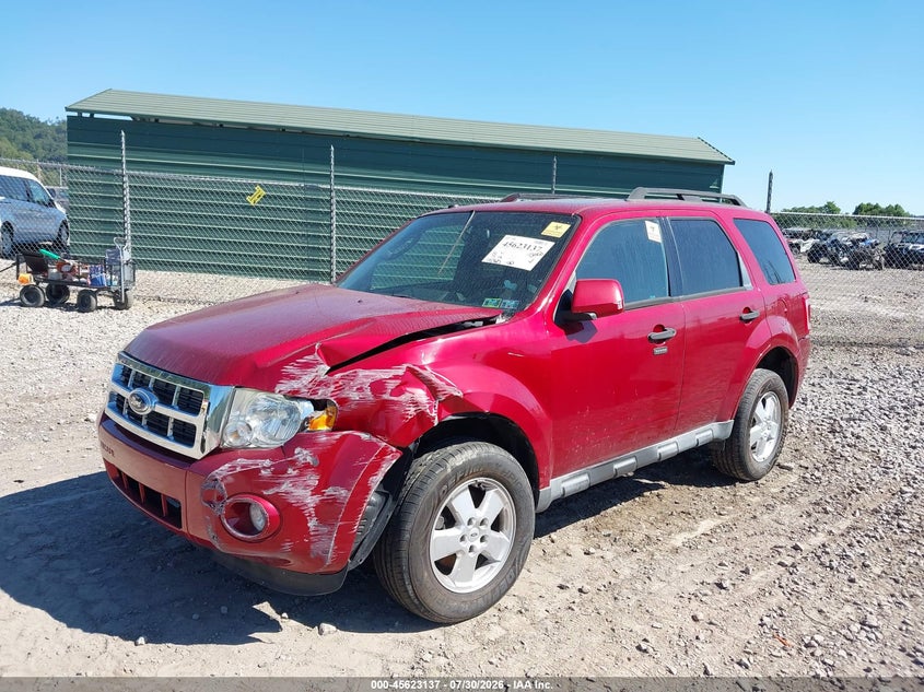 Vin: 1fmcu9d7xckb28330, lot: 46121603, ford escape xlt 20122